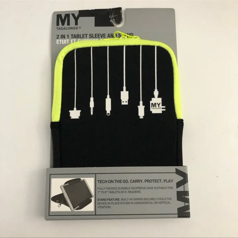 NWT| Tablet Sleeve Case & Stand “2 in 1”